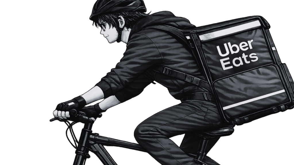 ウーバーイーツ配達員