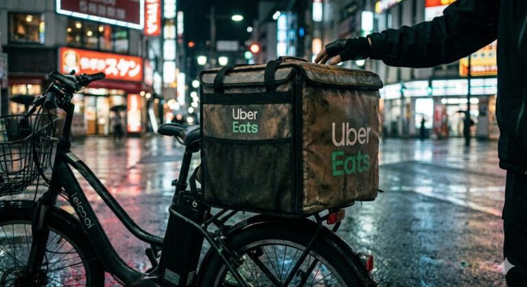 ウーバーイーツ稼働記録